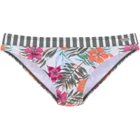 Venice beach Braga de bikini 'Summer' oliva / lila / rosa oscuro / blanco