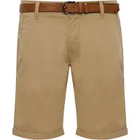 INDICODE JEANS Pantalón chino 'Tenefa' beige oscuro / marrón