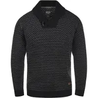 INDICODE JEANS Jersey 'Copent' gris / negro