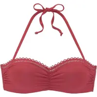 s.Oliver Top de bikini rojo sangre