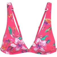 LASCANA Top de bikini esmeralda / verde oscuro / lila / rosa / magenta