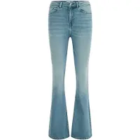 We fashion 5-pocket High Waist Greyish Blue Talla: W26L32 | Pantalones Anchos Outlet | Mujer | Azul
