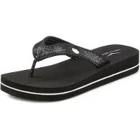 Venice beach Sandalias de dedo negro