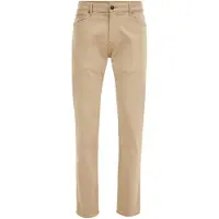 We fashion 5-pocket Mid Waist Beige Talla: W29L32 | Chinos Outlet | Hombre | Marrón