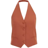 We fashion Waistcoat Rust Brown Talla: 42 | Chaquetas Outlet | Mujer | Marrón
