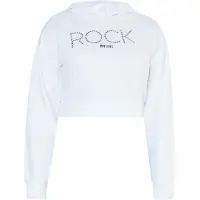 ROCKEASY Sudadera negro / plata / blanco
