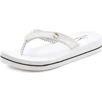 Venice beach Sandalias de dedo blanco