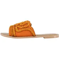 IZIA Zapatos abiertos beige / naranja