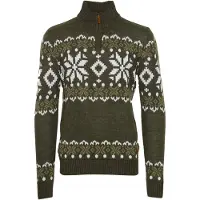 !Solid Jersey 'Norwin' marrón / oliva / blanco