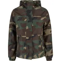 Brandit Chaqueta de entretiempo marrón oscuro / verde / caqui / negro