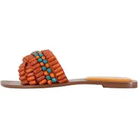 IZIA Zapatos abiertos azul / naranja