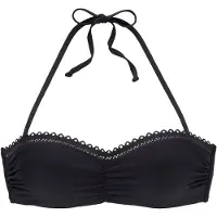 s.Oliver Top de bikini negro