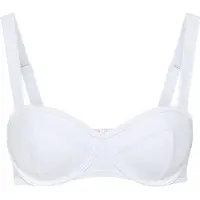 LASCANA Top de bikini 'Gina' blanco