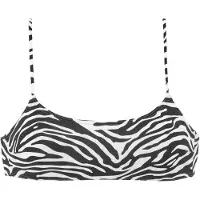 Venice beach Top de bikini negro / blanco