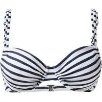 Venice beach Top de bikini 'Summer' navy / blanco