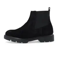 Bianco Botas Chelsea negro