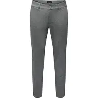 Only & Sons Pantalón chino 'ONSMark' gris moteado