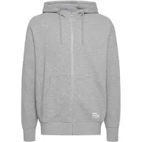 !Solid Sudadera con cremallera 'SD LENZ' gris