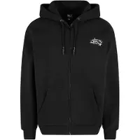 K1x Sudadera con cremallera negro / blanco