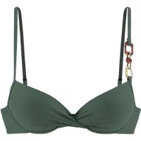 LASCANA Top de bikini verde