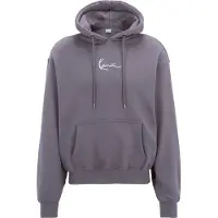Karl kani Sudadera gris oscuro / blanco