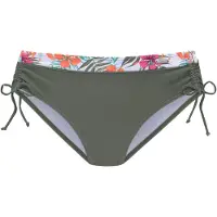 Venice beach Braga de bikini verde oscuro / mezcla de colores