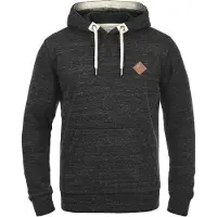!Solid Sudadera 'Kevin' crema / negro