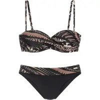 LASCANA Bikini marrón / negro