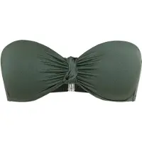 LASCANA Top de bikini 'Nele' verde oscuro