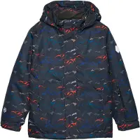 Color Kids Chaqueta deportiva 'Coski Aop' gris oscuro
