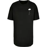 Merchcode Camiseta 'Love In The Air' negro / blanco