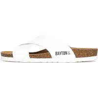 Bayton Zapatos abiertos 'Gomera' marrón / negro / blanco