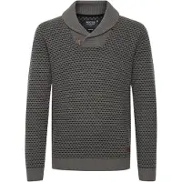 INDICODE JEANS Jersey 'COPENT' gris / negro