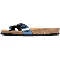 Bayton Sandalias de dedo 'JUNON' azul / negro