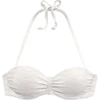 Sunseeker Top de bikini blanco