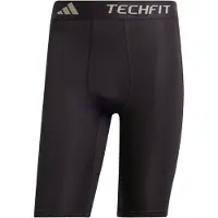 Adidas adidasMallas cortas de entrenamiento compresión TECHFIT S Black Hombre