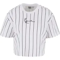 Karl kani Camiseta negro / blanco