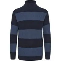 !Solid Jersey 'Serge' azul ahumado / azul oscuro