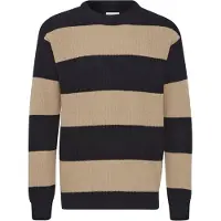 !Solid Jersey beige / negro