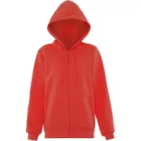 Exide Sudadera con cremallera rojo anaranjado