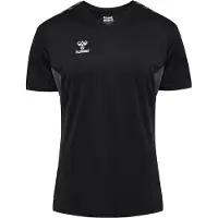 Hummel Camiseta funcional 'AUTHENTIC' negro / blanco
