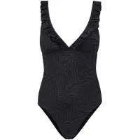 Shiwi Ladies Bobbie Swimsuit Tiger Structure Black Tiger Structure Talla: 34 | Bañadores Outlet | Mujer | Negro