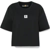 Timberland Camiseta negro / offwhite