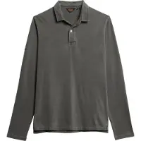 Superdry para hombre. M1110386A Polo de punto de manga larga Studios gris (XXL), Casual, Algodón, Manga corta, outlet 2026.
