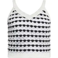 Ebeeza Top negro / blanco