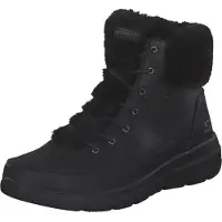 SKECHERS Botines con cordones 'GLACIAL ULTRA - WONDERLAND' negro