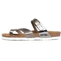 Bayton Zapatos abiertos 'Diane' gris plateado
