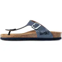 Bayton Zapatos abiertos 'Mercure' azul noche / negro