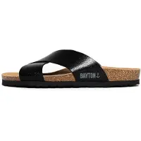 Bayton Zapatos abiertos 'Gomera' gris / negro