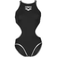 Arena Traje de baño 'ONE BIGLOGO' gris plateado / negro
